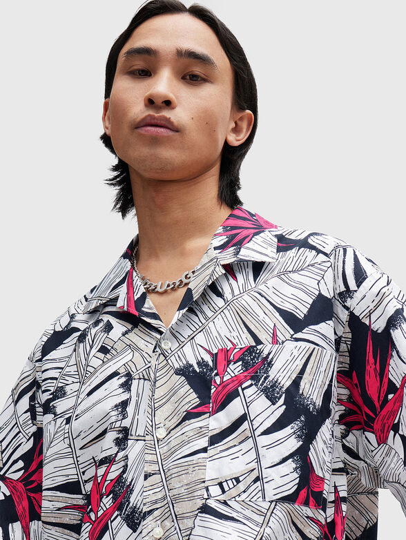 EGEENO shirt with short sleeves and print - 4