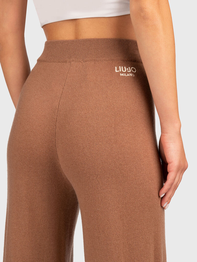 Wide-leg sports pants - 3