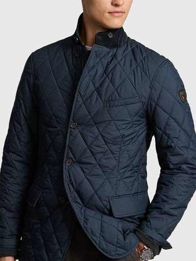Jacket with zipper and buttons - 4