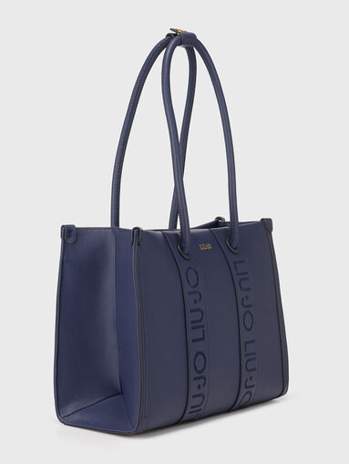 Blue shopper bag - 3
