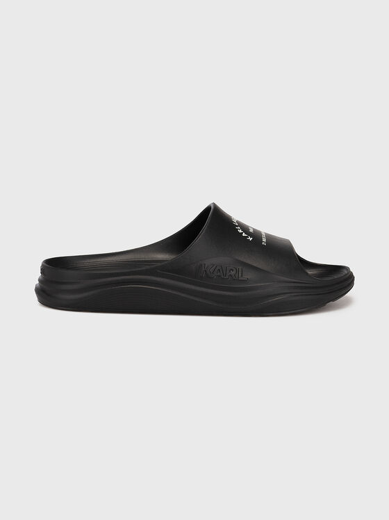 Плажни обувки SKOONA в черен цвят - 1