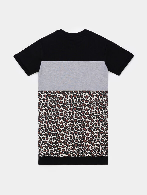 Sports dress with animal print - 2