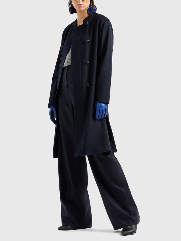 Dark blue coat - 4