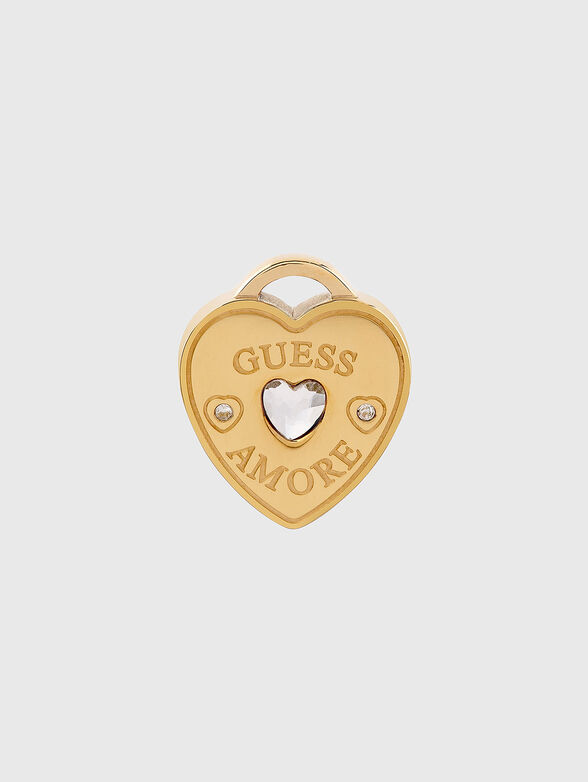 AMORE earrings with rhinestones - 2