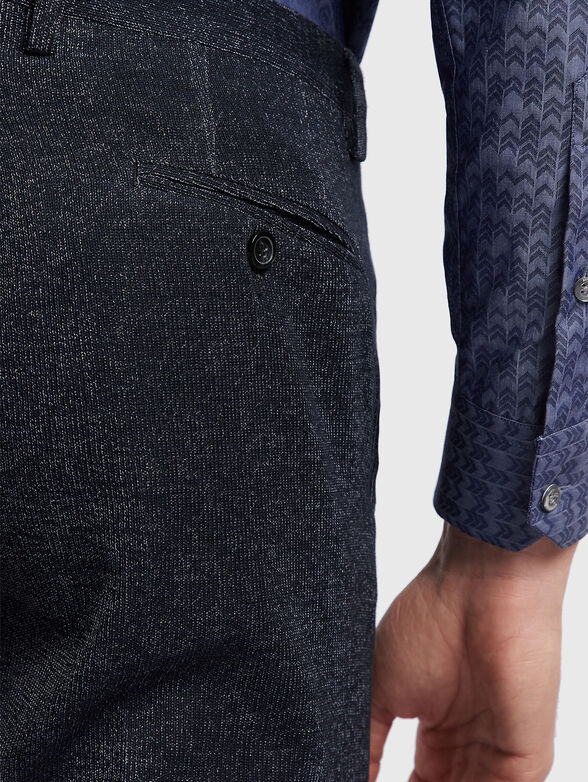 Slim denim trousers - 4