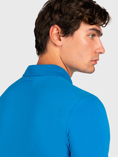 Polo shirt with logo patch - 5
