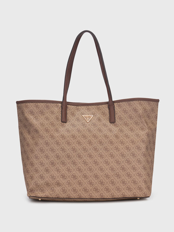 VICTTORIA large bag with tote bag and monogram print - 2