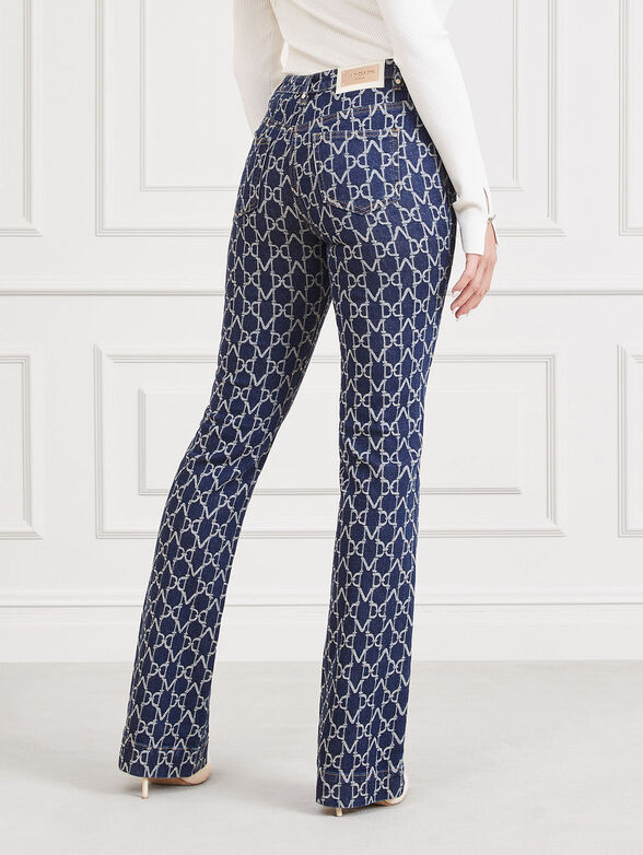 Jeans with monogram logo - 2