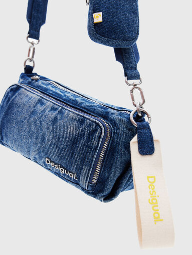 Crossbody bag in denim  - 5