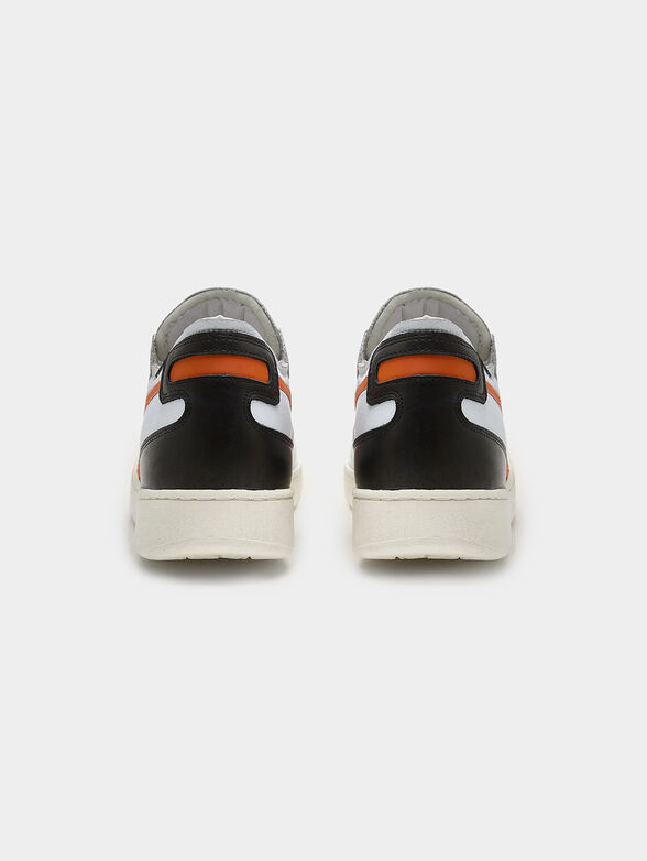 MI BASKET ROW CUT sneakers with contrasting logo - 3