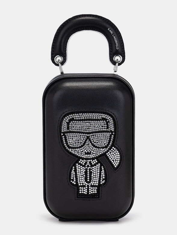 K/Ikonik Phone bag with appliqued rhinestones - 1