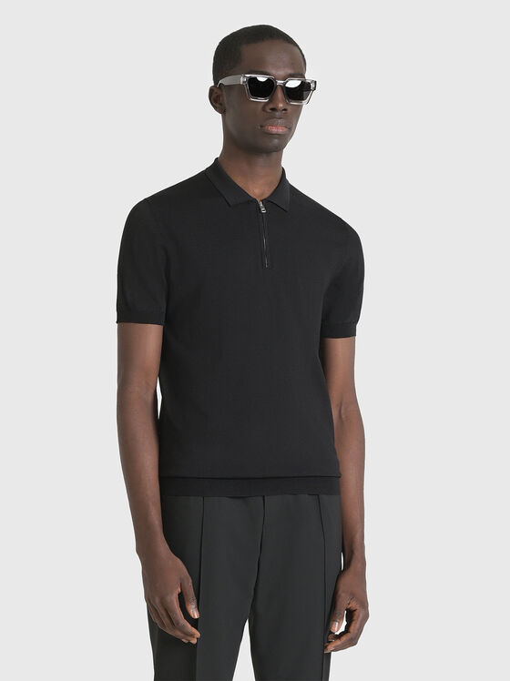 Polo shirt with short sleeves - 1