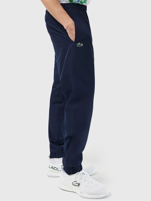 Sports trousers with logo detail  - 3