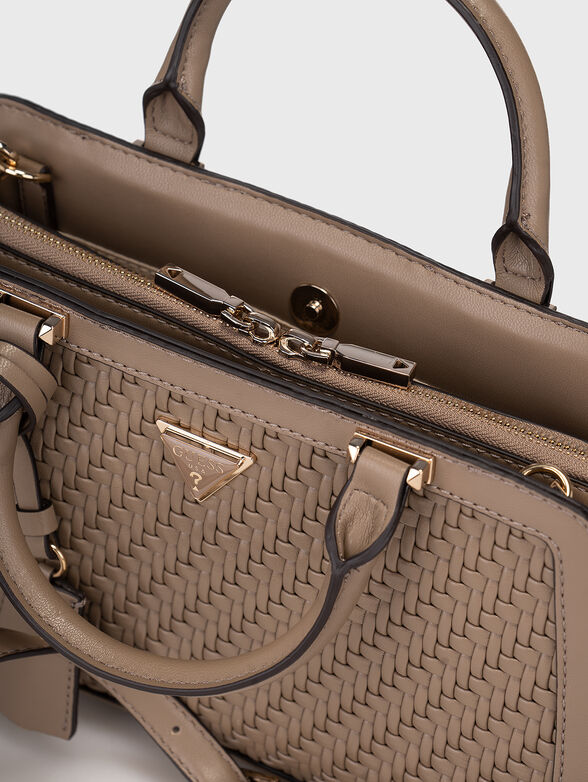 MURIELLE GIRLFRIEND bag with braided texture - 6