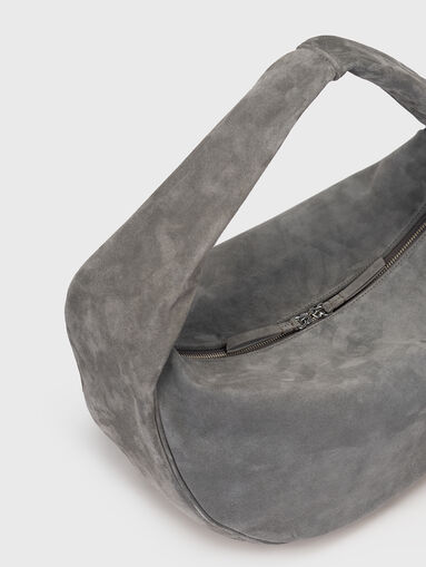 MAXI CUSH suede shoulder bag - 5