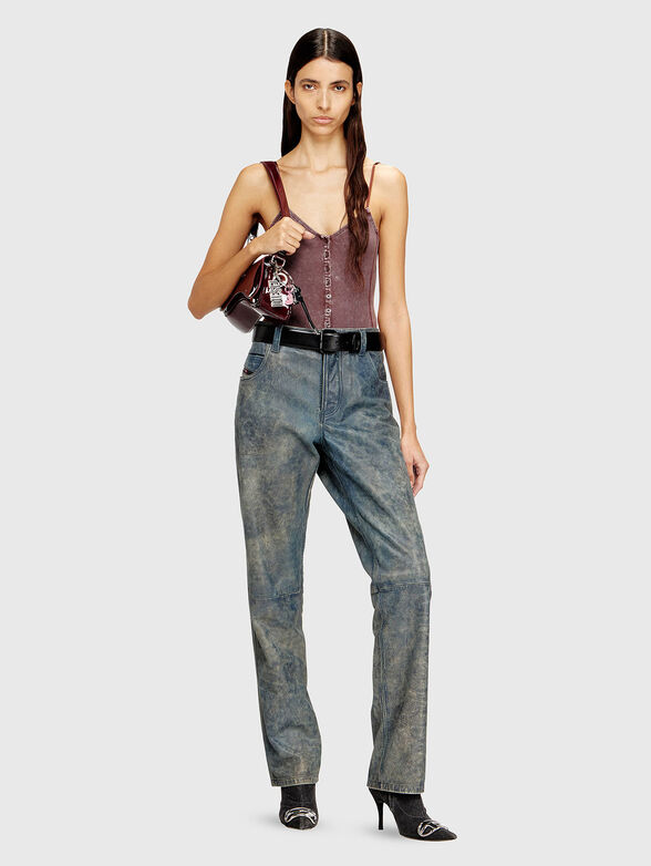 T-LEY ribbed bodysuit  - 2