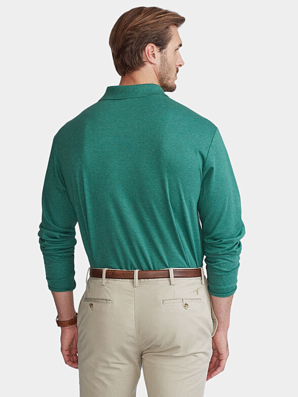 Polo-shirt with long sleeves - 3