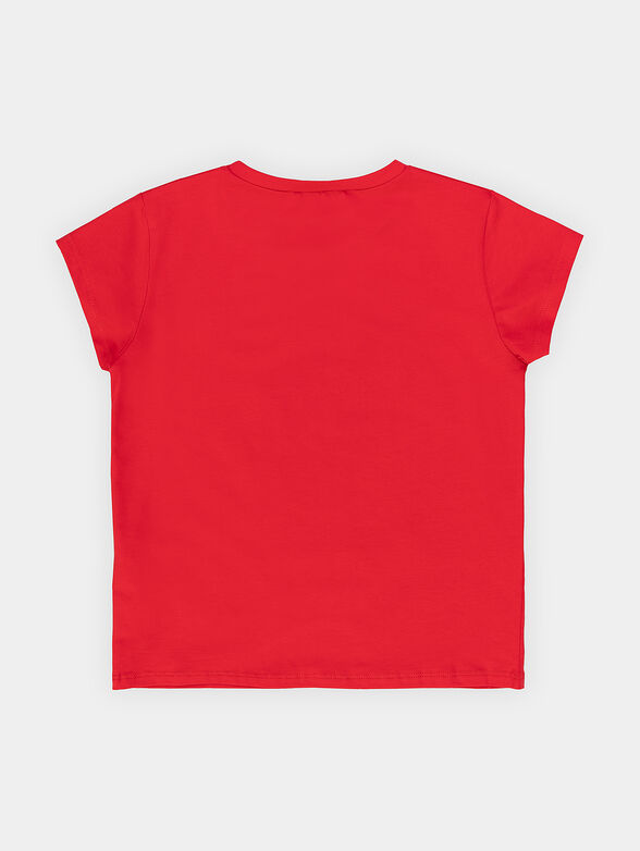 T-shirt with applique rhinestones - 3
