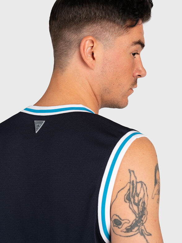 ROCKY top in blue color  - 6