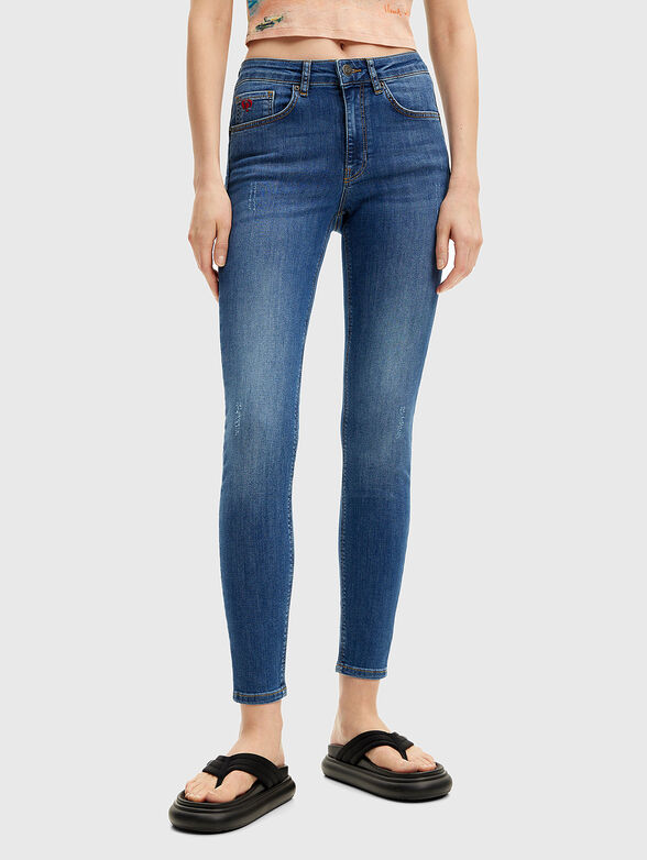 Skinny blue jeans - 1