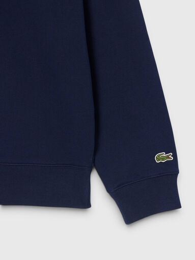 Cotton sweatshirt with zipper - 5