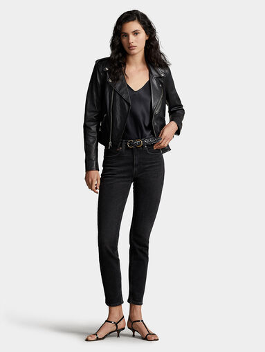 Black skinny jeans - 5