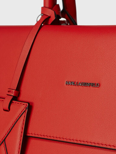 K/IKON Leather top handle bag - 5