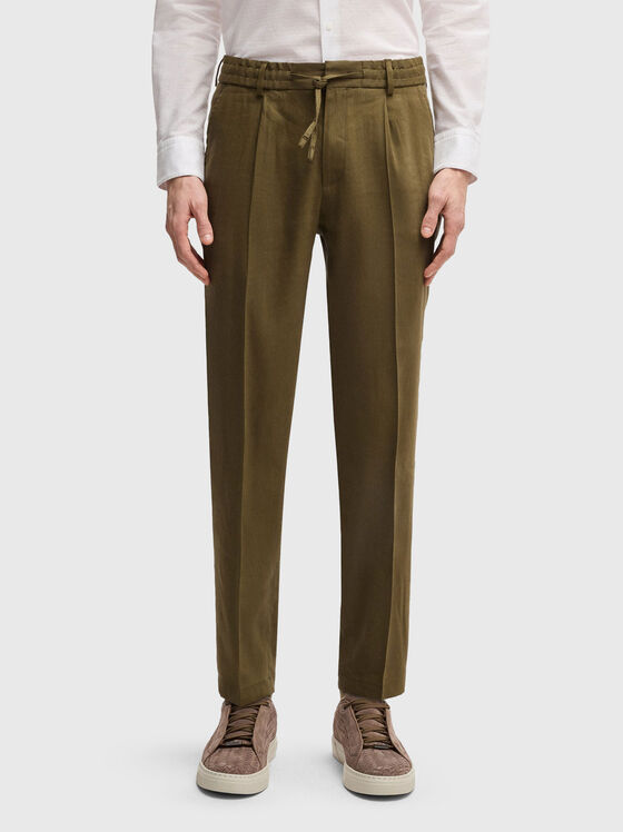 P-PERIN linen trousers - 1