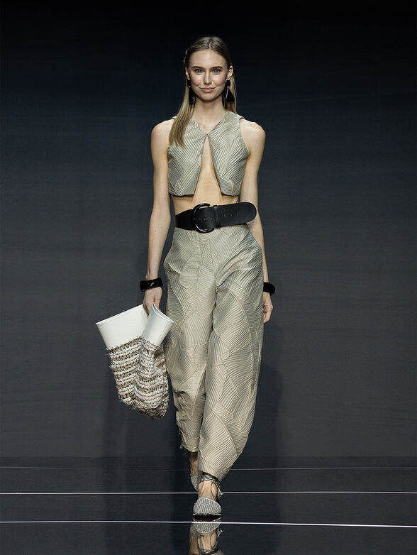 Textured trousers  - 6