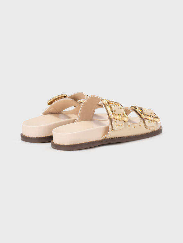 Sandals with golden details - 2