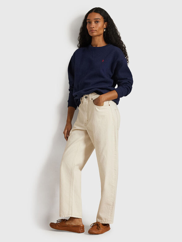 High-waisted jeans - 6