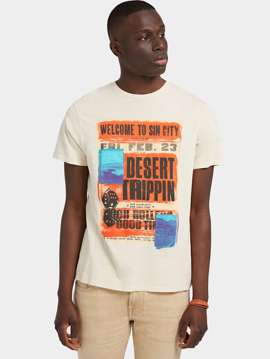 DESERT T-shirt with print - 1