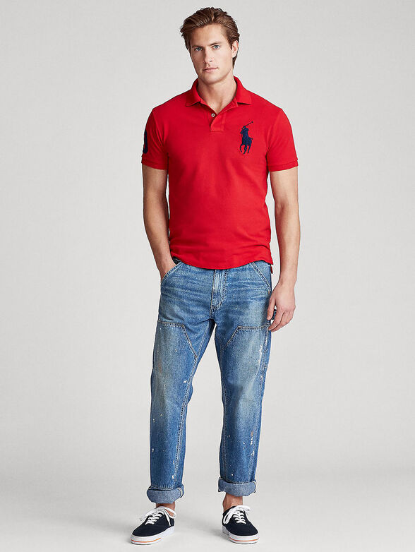 Polo shirt with big logo - 4