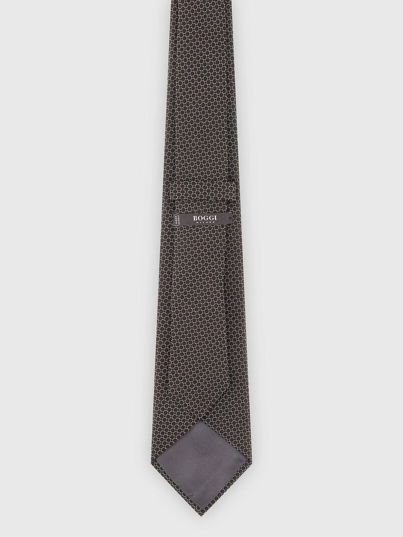 Dark brown tie - 3
