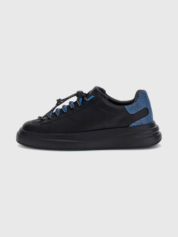 ELBA shoes with denim details - 1