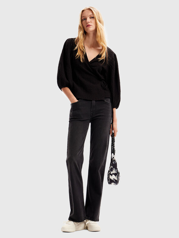 Puff sleeve dress - 2