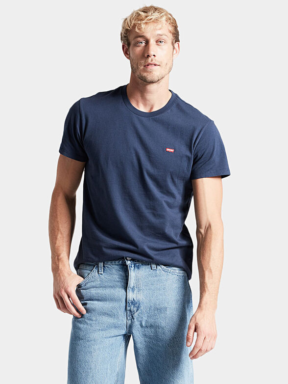 Levi's® blue cotton T-shirt - 1