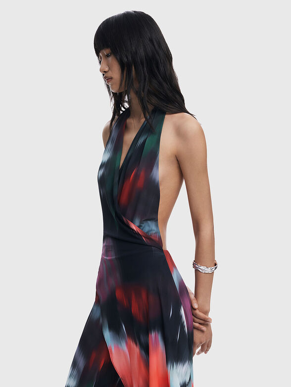 V-neck jumpsuit - 4