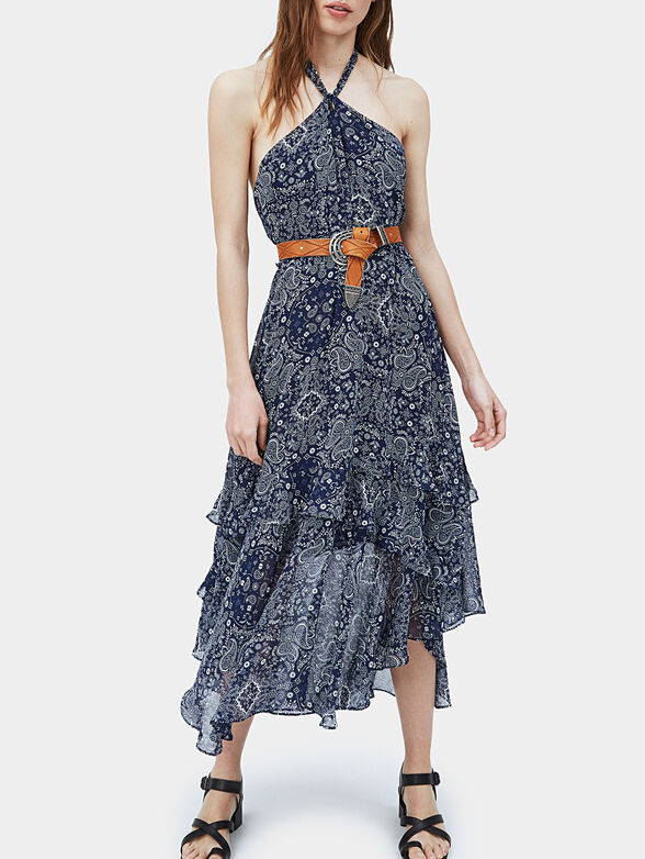 RAMONA Dress with paisley print - 1