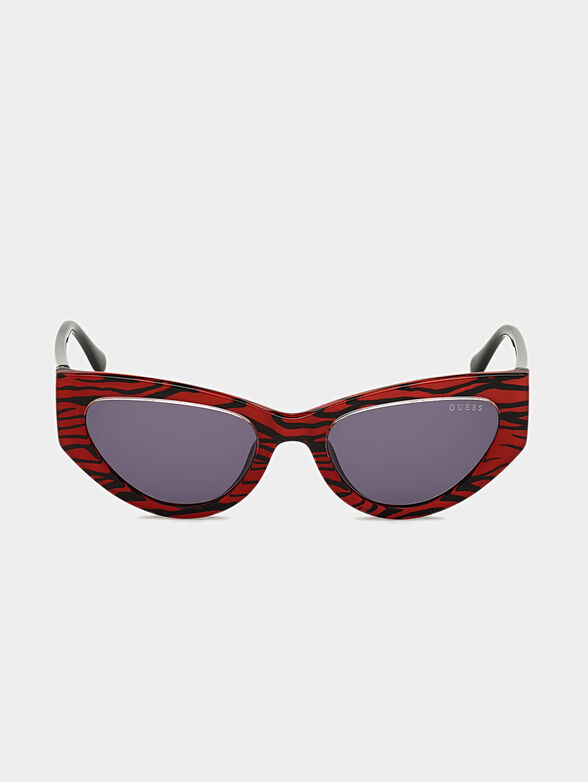 Sun glasses with animal print - 6