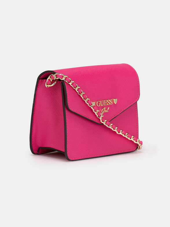 KRISTENY crossbody bag with saffiano effect - 4