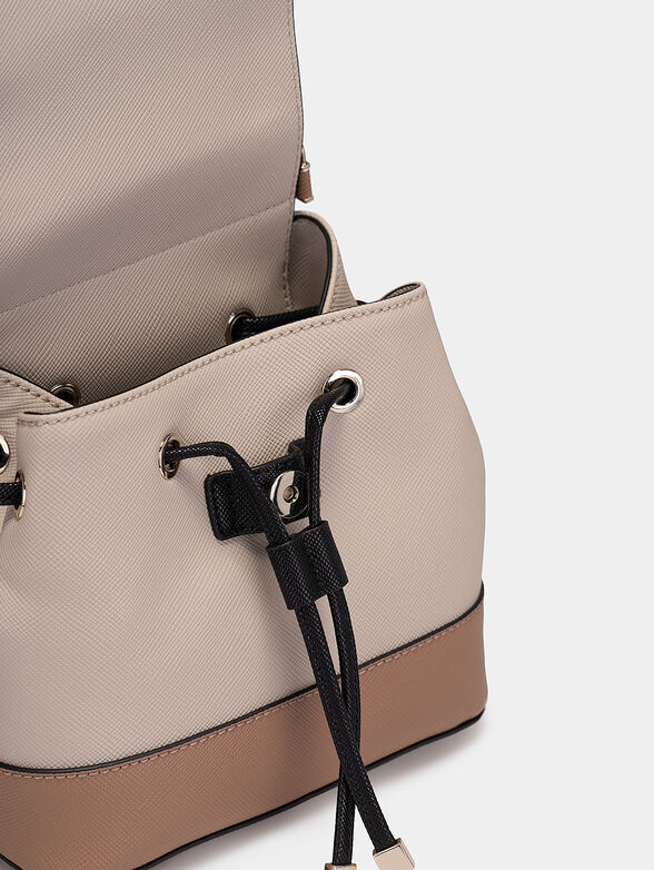 CORDELIA Saffiano backpack - 4