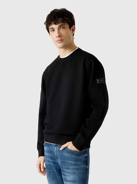 Суитшърт с овално деколте - 1