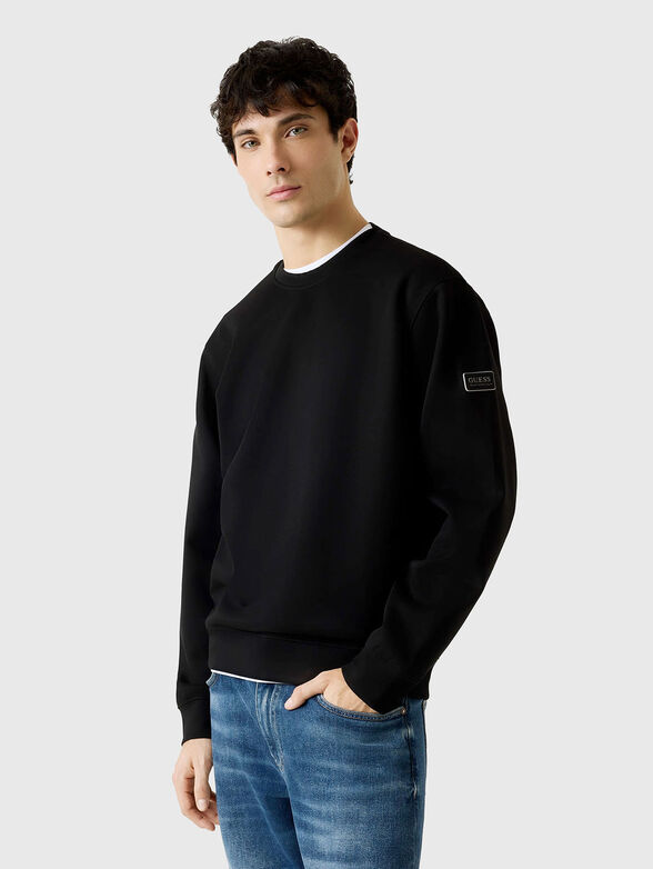 Sweatshirt with oval neck - 1