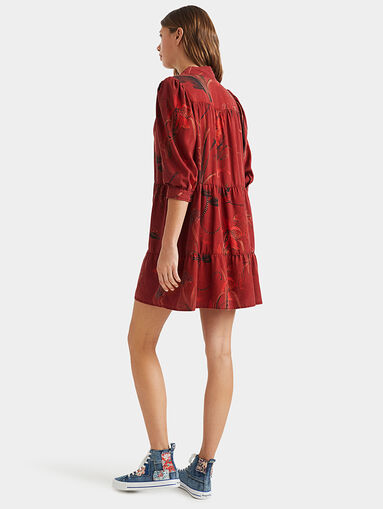 SEVILLA Dress with animal motifs - 4