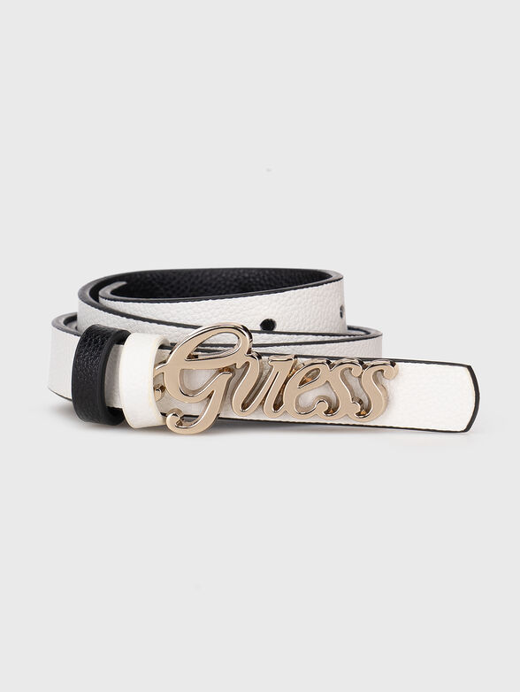 Logo accent reversible belt  - 2
