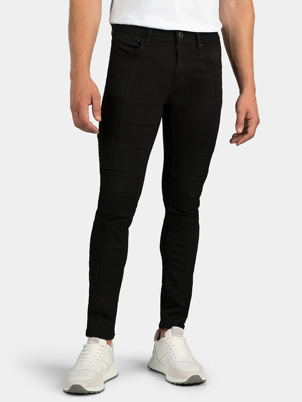 Black skinny jeans - 1