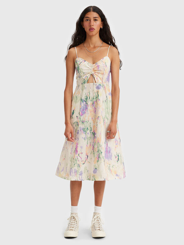 NADIRA CUTOUT DRESS ADELE TIED - 4