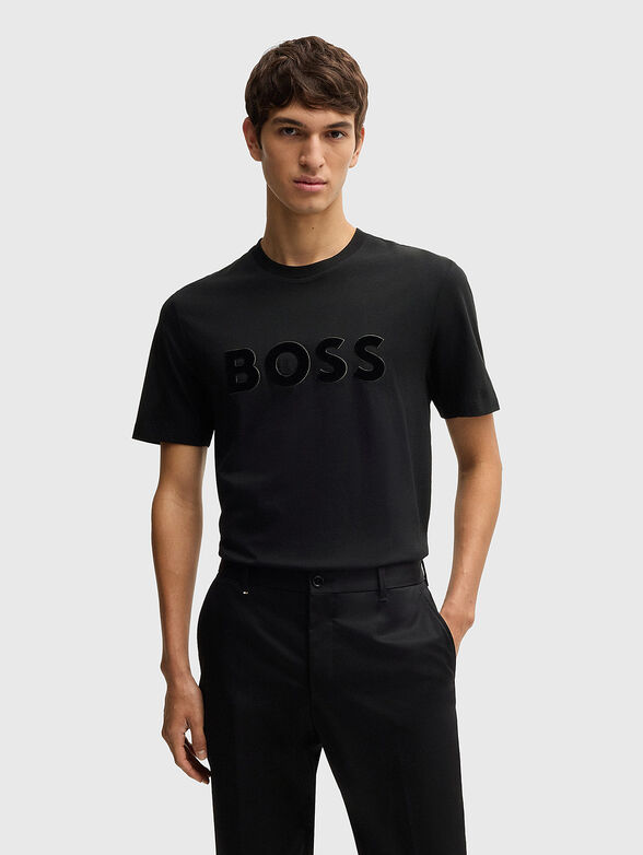 C-THOMPSON cotton T-shirt with logo - 1