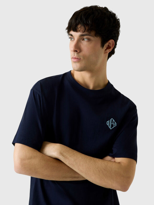 Beige oversized T-shirt - 4